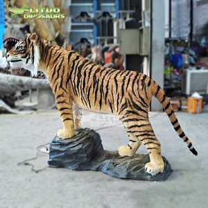Museo tamaño <span class=keywords><strong>real</strong></span> aspecto <span class=keywords><strong>real</strong></span> animatronic robot animal Tigre - Product Image 6