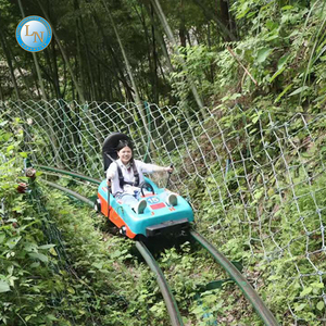 LINO Mountain Double Track Coaster Fibra de vidrio y acero Color personalizado Paseo al aire libre para montañas - Product Image 2
