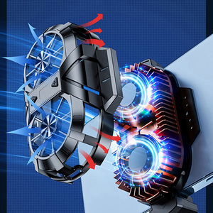 X53 Portable <b>Magnetic</b> Semiconductor Phone Cooler Gaming Fan for Mobile With Built in Battery Gaming Cooler Fan - Product Image 6