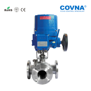 Válvula Motorizada COVNA de Dos Vías, DN15, 12V, a Prueba de Explosiones, de Acero Inoxidable, con Actuador EX58 de 220V - Product Image 3