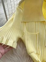 Robe midi en maille élégante et décontractée pour femme, respirante, coupe trapèze, amincissante, idéale pour le bureau, les trajets quotidiens, le style urbain, les occasions formelles et les soirées, en nylon