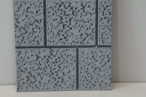 Panneau mural isolé en métal sculpté Revêtement mural extérieur décoratif avec noyau en PU - Product Image 6