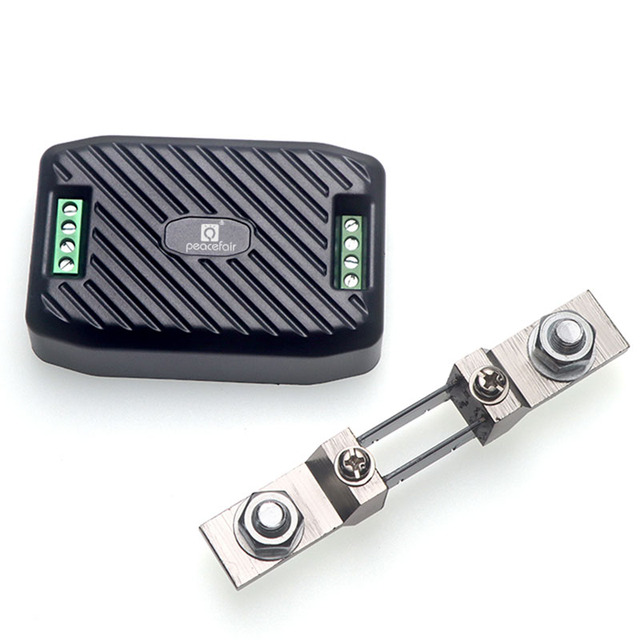 Peacefair PZEM-017 Digital Voltmeter Current Meter 12V Energy Kwh Meter RS485 Modbus DC Volt Meter 200A DC Ammeter