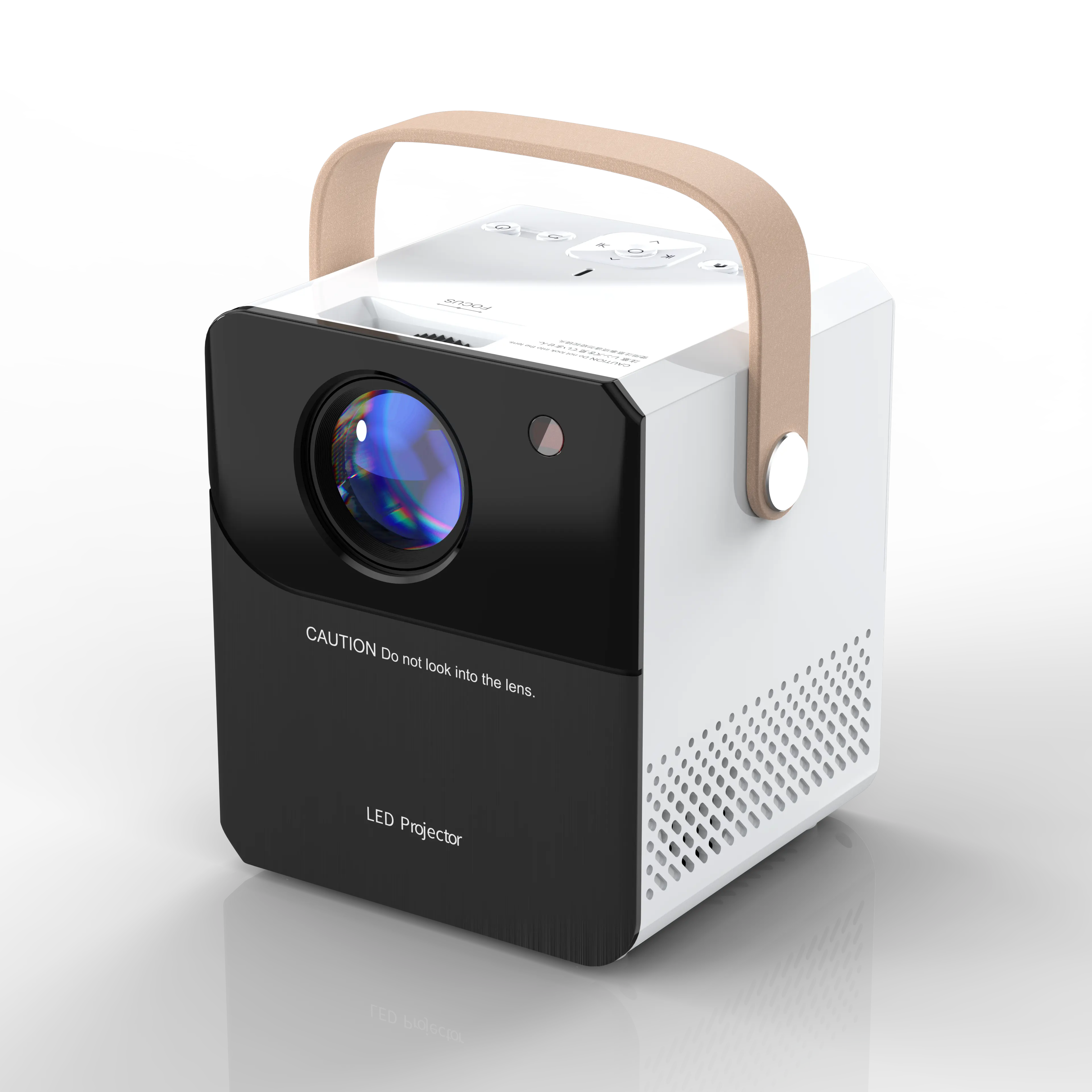 YUNDOO 2023 Proyektor Laser HDR 1080P Fokus Otomatis Home Theater Asisten Google Audio Kompak Edisi Pemuda Versi Global