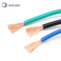 Câble électrique à noyau unique de 2mm, 10 mètres, pour batterie automobile, noir