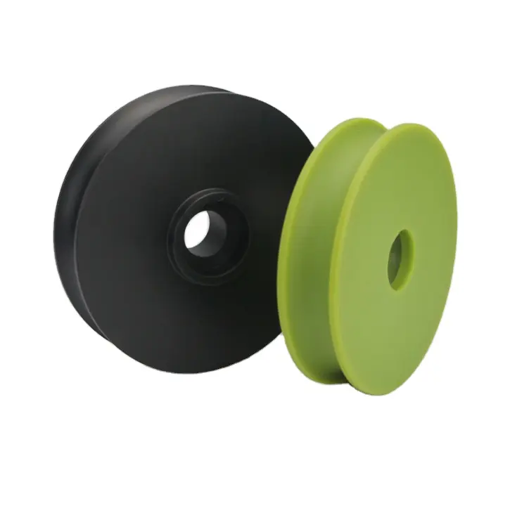 Customized Plastic Nylon POM HDPE CNC Milling Parts CNC Machined Plastic Pulley