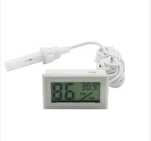 FY-12 Higrômetro Digital Medidor Termômetro Interior LCD Monitor Com Sonda Incubadora Medidor De Umidade De Temperatura Do Aquário - Product Image 3