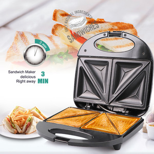 Sandwich <b>Machine</b> Breakfast <b>Machine</b> Fried Eggs Grilled Meat Toaster Non-stick Pan <b>Waffle</b> Electric Baking Tray Electric Griddle - Product Image 2