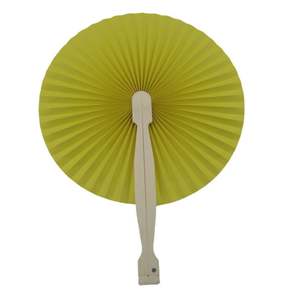 Abanico Plegable Blanco Personalizado con Logotipo para Bodas, Abanico en Blanco para el Verano - Product Image 5