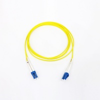 Câble de raccordement à fibre optique monomode OEM LC UPC Duplex 2,0 mm PVC (OFNR) 9 125