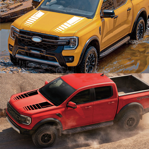 Autocollants graphiques en vinyle pour capot de voiture, décalcomanies décoratives pour Ford Ranger Raptor F-150 2015-2018, accessoires de décoration pour capot de pick-up - Product Image 4