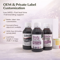 Sirop de Soutien des Courbes Corporelles Marque Blanche Gym-Friendly Mélange de Bien-être à Base de Plantes Emballage Personnalisé | Fabricant Certifié BPF
