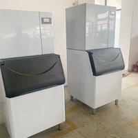 Máquina para Hacer Hielo con Capacidad de Almacenamiento de 25 kg, Uso Comercial, Acero Inoxidable, Logotipo Personalizado, Motor Emerson, 110V/220V, 1 Año de Garantía