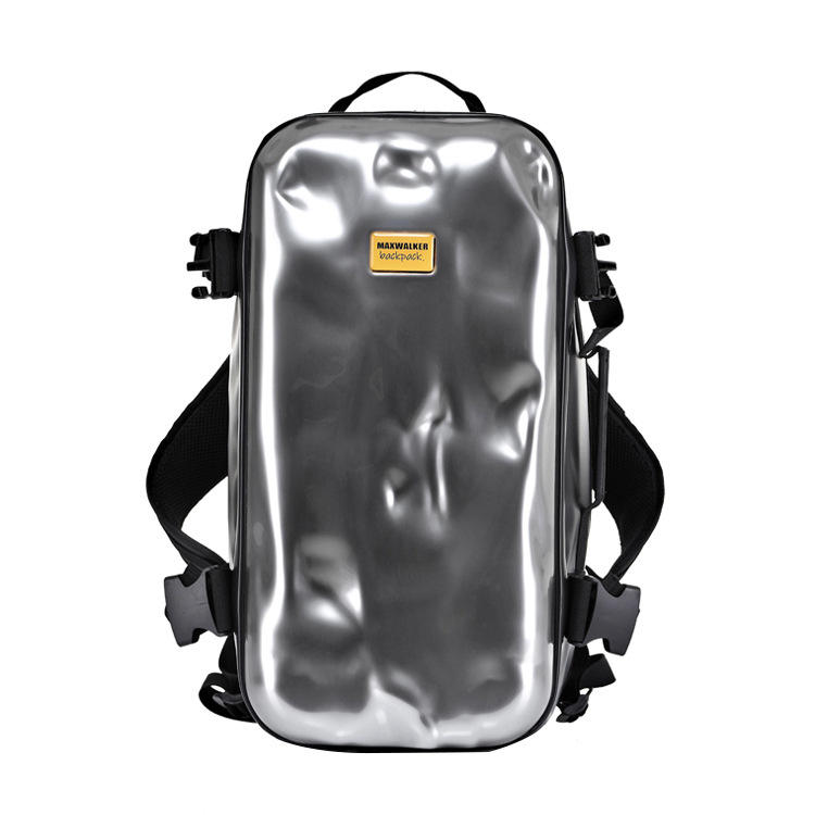 สีเงินอวกาศ ขนาดใหญ่ (สามารถใส่หมวกกันน็อคมอเตอร์ไซค์ขนาด 3XL ได้)