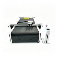 Machine de découpe numérique CNC pour échantillons avec table d'alimentation automatique et caméra CCD pour autocollants, carton et découpe numérique de matrices