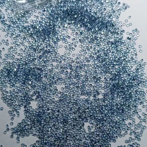 <span class=keywords><strong>YZ</strong></span>ファクトリーアウトレット価格ラウンドダイヤモンドカットナチュラルブルーサファイアルーズジェム - Product Image 3