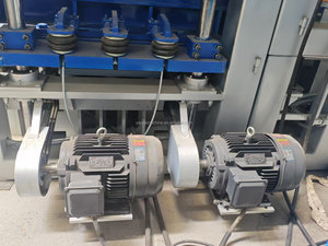 QT8-15 thủy lực Khối rỗng cơ khí bê tông xi măng màu paver rắn gạch hình thành máy Báo Chí - Product Image 4