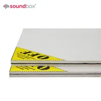 Звукоизоляционная сэндвич-панель Soundbox, звукоизоляционная Звукоизоляционная демпфирующая панель для ночного клуба, шумоподавление