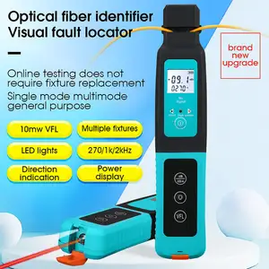 Detektor kesalahan serat optik, peralatan penguji kabel serat optik pengidentifikasi nada Generator pengenal ficador de fibra optik