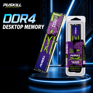 Mémoires RAM PUSKILL DDR4 16 Go 32 Go UDIMM 2666 3200 MHz CL19 CL22 pour Samsung RAM PC Performance RAM en gros - Product Image 2
