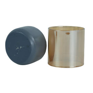 Glass Candle <strong>Holders</strong> <strong>Light</strong> Orange Glass Resin Base Wedding Table Centerpieces Pillar <strong>Tea</strong> <strong>Light</strong> <strong>Holders</strong> - Product Image 4