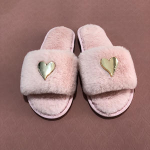 New Product <b>Tpr</b> slippers Women slippers Plush slippers Warm slippers Home slippers Outdoor slippers with Factory Price - Product Image 6