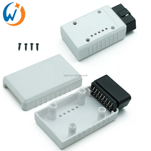 Obd2 대조 남성 헤드 16pin 커넥터 케이스 하우징 인클로저 쉘 자동차 진단 스캐너 도구 자동차 진단 도구 - Product Image 1