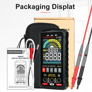 HABOTEST HT126B Multímetro digital inteligente Pantalla táctil de 6000 recuentos Probador de voltaje de corriente CA/CC - Product Image 6