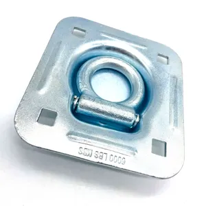 Il rimorchio di superficie zincato si lega con l'anello a D incassato