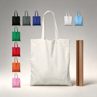 Bandoulière réglable Sac de messager réutilisable Sac fourre-tout en toile durable en coton avec poche et fermeture éclair