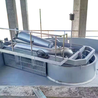 Nouvelle usine de traitement des eaux usées en papier kraft 220V Système DAF Système de flottation à air dissous à circulation d'un an Boîte de vitesses