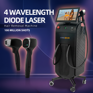 Appareil d'épilation au laser diode 808 755 940 1064 nm approuvé CE médical US 510k pour une épilation indolore et efficace - Product Image 1