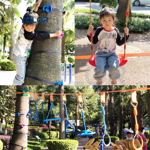 Équipement <span class=keywords><strong>de</strong></span> fitness à <span class=keywords><strong>domicile</strong></span> pour enfants Sports <span class=keywords><strong>de</strong></span> plein air Balançoires et jouets d'escalade <span class=keywords><strong>de</strong></span> maternelle pour l'entraînement <span class=keywords><strong>physique</strong></span> Parcours d'obstacles - Product Image 4