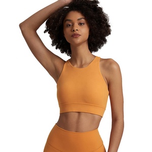 ヨガブラカスタムジムトレーニング服服ナイロンスパンデックスCrpoトップ女性<span class=keywords><strong>Xxx</strong></span>セクシーイメージブラヨガブラ中国製 - Product Image 6