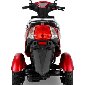 รถสามล้อไฟฟ้าขายดีในกลุ่มสกู๊ตเตอร์ไฟฟ้าแบบสามล้อสำหรับผู้พิการพร้อมที่ปั่นสำหรับผู้ใหญ่ - Product Image 4