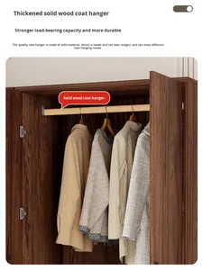 Tiroirs <span class=keywords><strong>de</strong></span> garde-robe en bois à assemblage simple au design moderne pour chambre à coucher petit appartement-<span class=keywords><strong>Armoire</strong></span> <span class=keywords><strong>de</strong></span> <span class=keywords><strong>rangement</strong></span> peu encombrante - Product Image 6