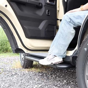 Pedana Laterale Premium, Barra Laterale, Gradino per Veicoli, Accessorio per Suzuki <span class=keywords><strong>Jimny</strong></span> 5 Porte - Product Image 2