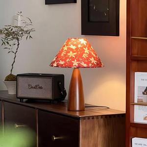 Vintage Floral Table Lamp Warm Retro Romantic French Country Style Instagram Popular Ambient Light Dimmable Soft Warm White for - Product Image 5