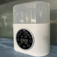 Chauffe-biberon intelligent portable à affichage LCD en temps réel, stérilisateur de tétines et sucettes, chauffe-biberon rapide, cuiseur vapeur pour aliments pour bébés