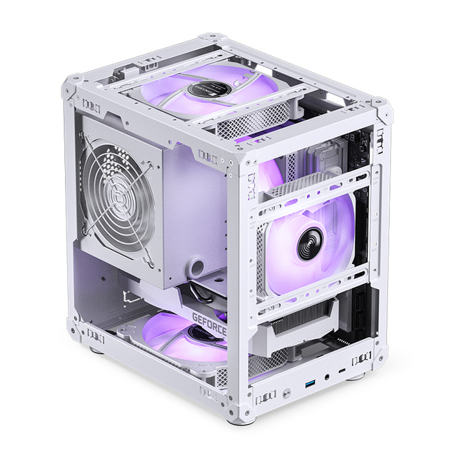 JONSBO C6 ITX/MATX Home/Office Mini Desktop PC Case Type-C Interface Support