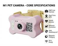 Traceur GPS - Nouveau modèle au design attrayant avec positionnement 2-en-1 et détails de localisation pour la prévention de la perte d'animaux de compagnie