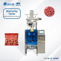 Machine d'emballage verticale automatique intelligente à 3 soudures latérales pour poudre et farine, avec plateau tournant, dosage, conditionnement alimentaire et étiquetage