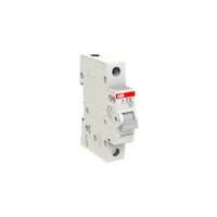 Disjoncteur miniature ABB SJ201-C16 unipolaire 16A 230/400VAC courbe C 6kA capacité de coupure en cas de court-circuit