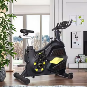 Bicicleta de <span class=keywords><strong>spinning</strong></span> con volante de control magnético para ejercicio en interiores, bicicleta estática para gimnasio en casa y <span class=keywords><strong>fitness</strong></span>. - Product Image 3