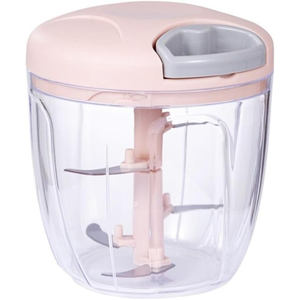 Picadora Manual de Alimentos de Acero Inoxidable de 500ml/900ml, Molinillo de Carne, Prensa de Ajo, Cortador de Verduras, Picadora de Ajo - Product Image 1