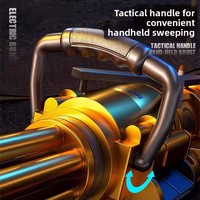 Pistolet à balles souples automatique pour enfants, modèle de simulation de tir à volée, en plastique, avec fonction de tir électrique Gatling et de tir continu, en forme de poulet