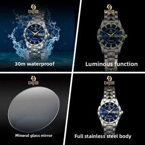 Nouvelle Montre Femme Printemps 2026 – Style Loisir Luxe <span class=keywords><strong>L</strong></span>éger, Double Date, Quartz Lumineux, Aiguilles en Alliage d'Acier Inoxydable, Chiffres Romains - Product Image 4
