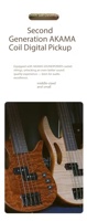 Guitare basse électrique miniature de haute qualité, Monster Minibeast, niveau débutant, cordes basses
