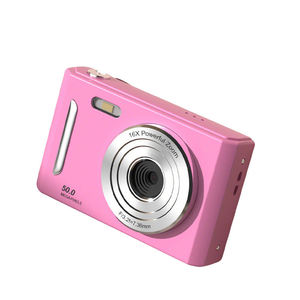Cámara CCD Retro Delgada y Brillante de 50MP CMOS F3.2 f=7.36mm con Zoom Potente de 16X, Flash Integrado y Pantalla LCD de 2.4 Pulgadas, Cámara de Bolsillo para Estudiantes - Product Image 2
