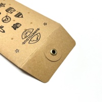 Enveloppe à œillets personnalisée en papier imprimé avec œillets métalliques, vente en gros, logo personnalisé pour entreprise